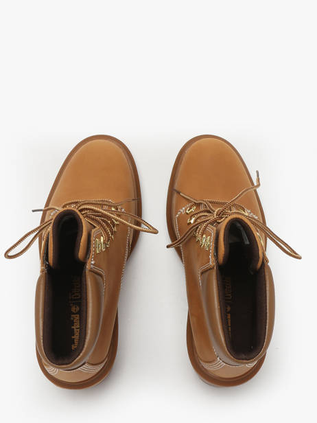 Enkellaarsjes Met Hak Uit Leder Timberland Bruin women 2CKCEN11 ander zicht 3